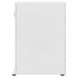 Pemberly Row Garage Storage Cabinet with Doors in White - Engineered Wood