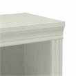 Pemberly Row Tall 5 Shelf Bookcase in Linen White Oak - Engineered Wood