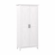 Pemberly Row Kitchen Pantry Cabinet in Pure White Oak - Engineered Wood