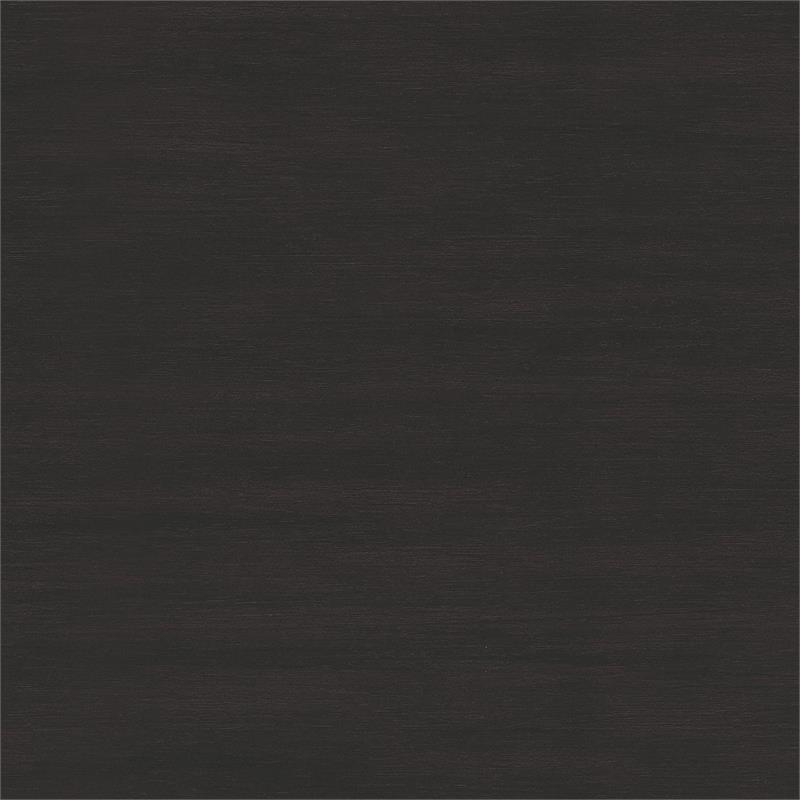 Pemberly Row Tall 5 Shelf Bookcase Set of 2 in Vintage Black - Engineered Wood