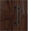 Pemberly Row Kitchen Pantry Cabinet in Cherry - Engineered Wood
