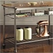 Pemberly Row Traditional styled Kitchen Island in Brown Finish