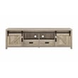 Pemberly Row 2-Sliding Door Wood TV Stand for TVs up to 85