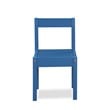 Pemberly Row 3-Piece Wood Dry Erase Kids Table & Chair Set in Dark Blue