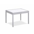 Pemberly Row 3-Piece Wood Dry Erase Kids Table & Chair Set in Gray