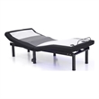 Pemberly Row Modern Metal Black Finish 3 Motor King Adjustable Bed