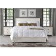 Pemberley Row Solid Wood Shabby White Platform Bed Rectangular 64
