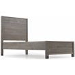Pemberly Row Solid Wood Twin Platform Bed in Driftwood Gray Finish