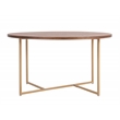 Pemberly Row Modern / Contemporary Coffee Table in Burnt Sienna