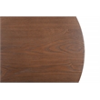 Pemberly Row Modern / Contemporary Coffee Table in Burnt Sienna