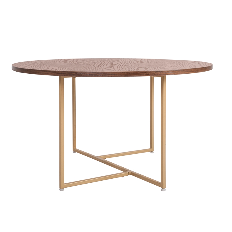 Pemberly Row Modern / Contemporary Coffee Table in Burnt Sienna