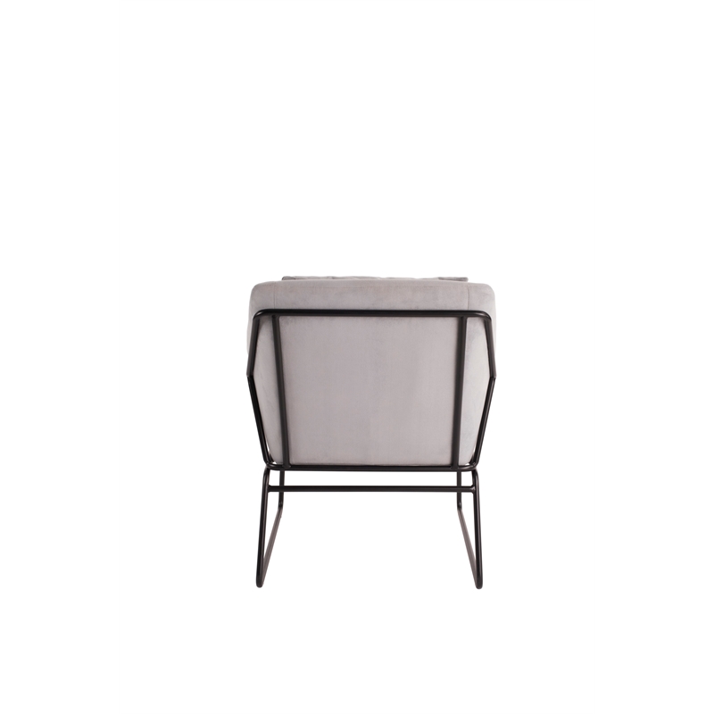 Pemberly Row Modern / Contemporary Accent Chair in French Gray
