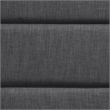 Pemberly Row Modern / Contemporary Queen Upholstered Headboard in Charcoal Gray