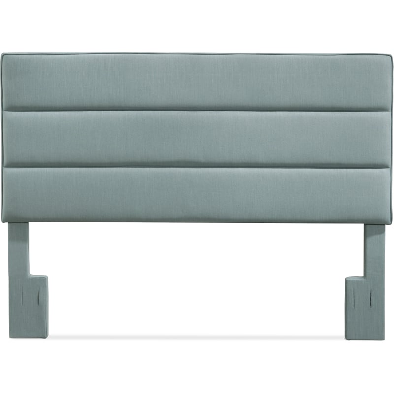 Pemberly Row Modern / Contemporary Queen Upholstered Headboard in Light Blue