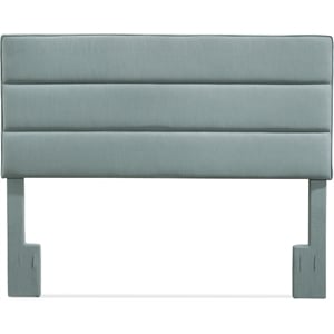 Pemberly Row Modern / Contemporary Queen Upholstered Headboard in Light Blue
