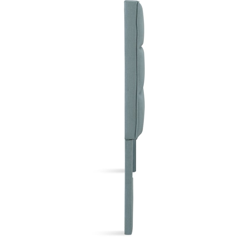 Pemberly Row Modern / Contemporary Queen Upholstered Headboard in Light Blue