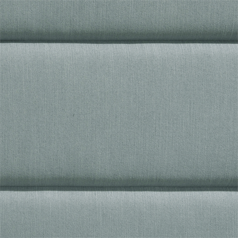 Pemberly Row Modern / Contemporary Queen Upholstered Headboard in Light Blue
