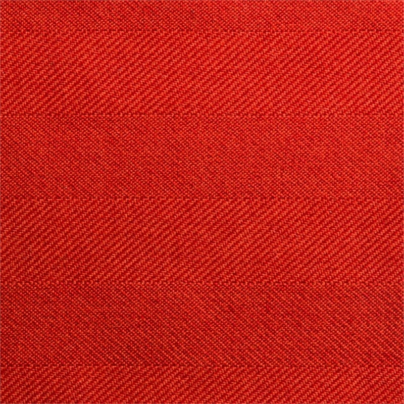 Pemberly Row Modern / Contemporary Auburn Wingback Chair Blood Orange