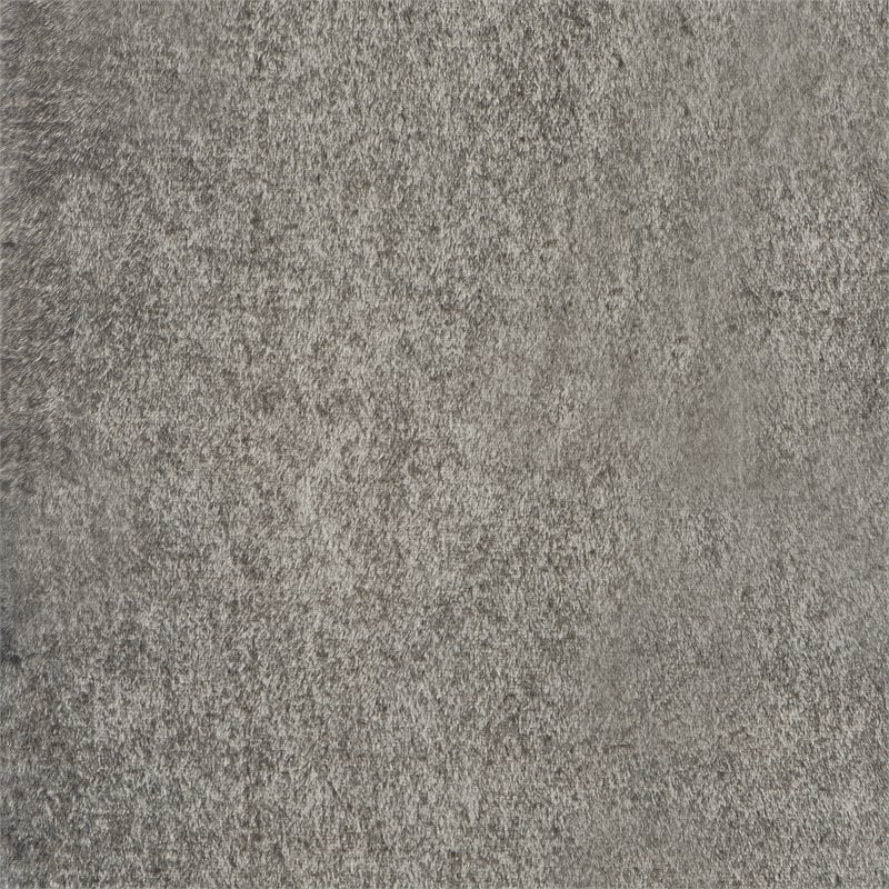 Pemberly Row Modern / Contemporary Giselle Chic Gold Bench Faux Fur