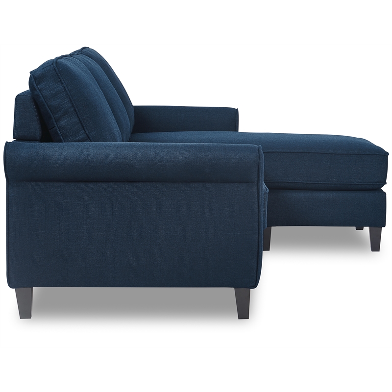 Pemberly Row Modern / Contemporary Harmon Roll Arm 80