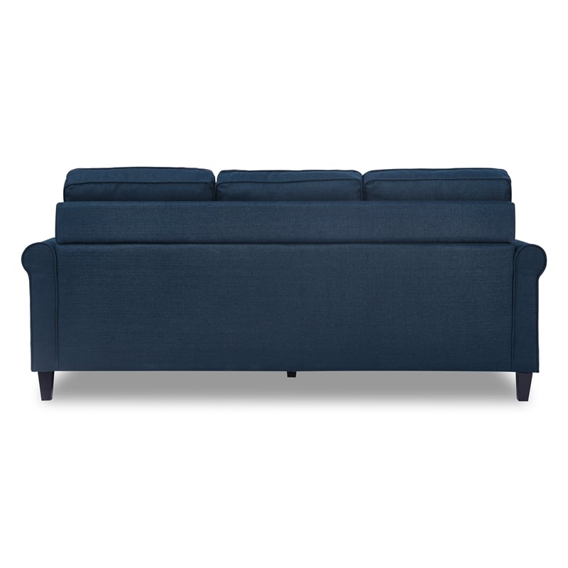 Pemberly Row Modern / Contemporary Harmon Roll Arm 80