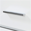 Pemberly Row Modern / Contemporary Belmont 3 Drawer Nightstand White