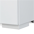 Pemberly Row Modern / Contemporary Belmont 3 Drawer Nightstand White