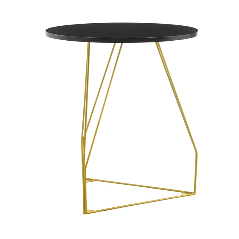 Pemberly Row Modern / Contemporary Orlando Black Accent Table
