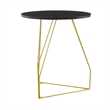 Pemberly Row Modern / Contemporary Orlando Black Accent Table
