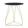 Pemberly Row Modern / Contemporary Orlando Black Accent Table