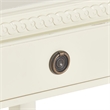 Pemberly Row Modern / Contemporary Westport 1 Drawer End Table Vintage Cream