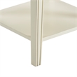Pemberly Row Modern / Contemporary Westport 1 Drawer End Table Vintage Cream