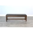 Pemberly Row Modern / Contemporary Tobacco Leaf Dining Bench with Cushion