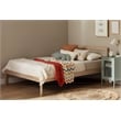 Pemberly Row Modern / Contemporary Wooden Bed Full Natural Wood