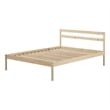 Pemberly Row Modern / Contemporary Wooden Bed Full Natural Wood