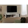 Pemberly Row Modern Wall Mounted Media Console 75