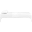 Pemberly Row Modern / Contemporary Twin Platform Bed in White
