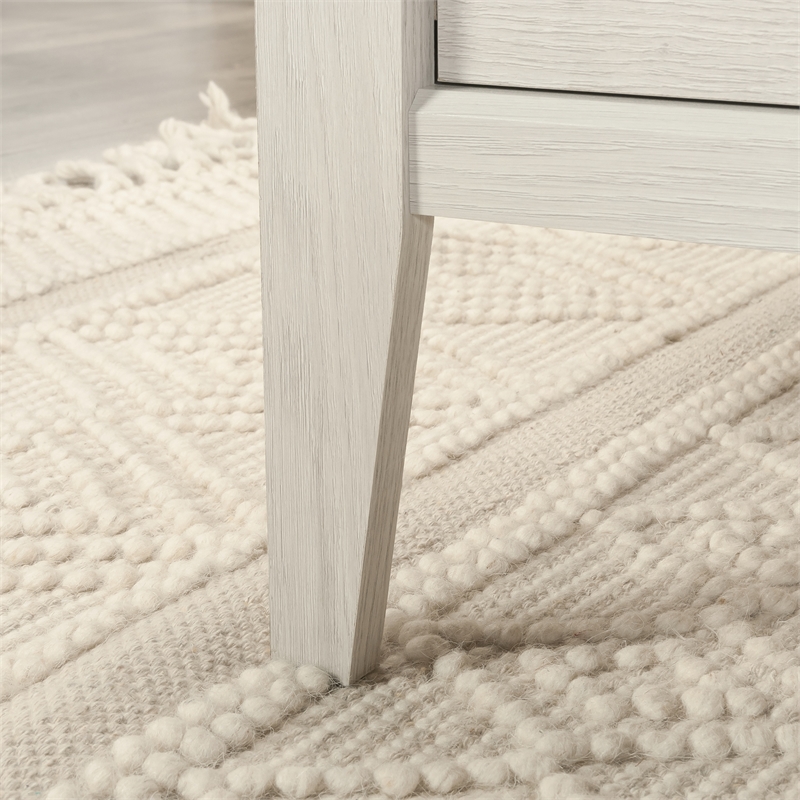 Pemberly Row Engineered Wood and Metal Coffee Table in Glacier Oak