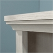 Pemberly Row Engineered Wood 3-Shelf Bookcase in Glacier Oak Finish