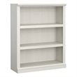 Pemberly Row Engineered Wood 3-Shelf Bookcase in Glacier Oak Finish