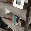 Pemberly Row Contemporary Engineered Wood Utility Hutch in Mystic Oak