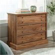 Pemberly Row 3-Drawer Traditional Engineered Wood Bedroom Chest in Brown
