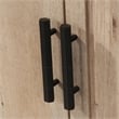 Pemberly Row Contemporary Engineered Wood Storage Cabinet in Prime Oak