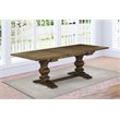 Pemberly Row Rectangular Wood Dining Table in Jacobean Brown