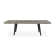 Pemberly Row Modern Rectangular Dining Table in Black Finish