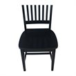 Pemberly Row Modern / Contemporary Set of Two Mission Side Chairs