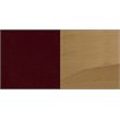 Pemberly Row Modern / Contemporary Series Dining Chair with Burgundy Seat