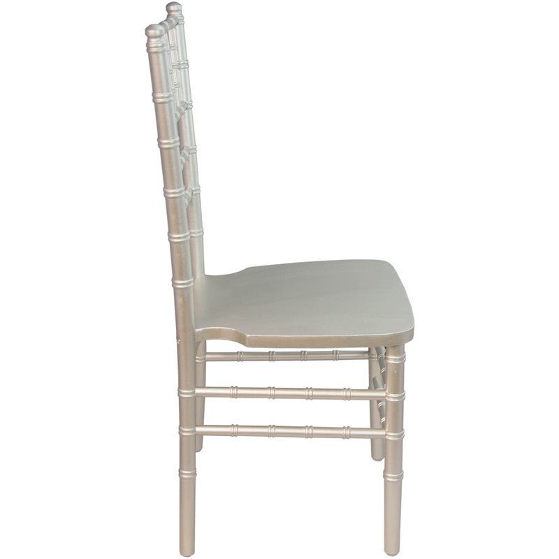 Pemberly Row Modern / Contemporary Wood Chiavari Chair In Champagne