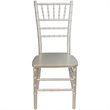 Pemberly Row Modern / Contemporary Wood Chiavari Chair In Champagne