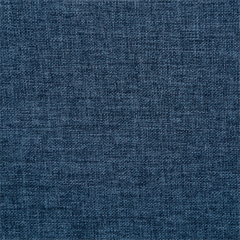 Pemberly Row 4 Piece Fabric Sectional Sofa Set in Navy Color